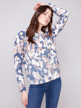 Load image into Gallery viewer, Romantic Reversible Printed Sweater
