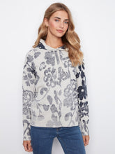 Load image into Gallery viewer, Beau Printed Cotton Hoodie Sweater
