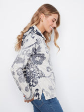 Load image into Gallery viewer, Beau Printed Cotton Hoodie Sweater

