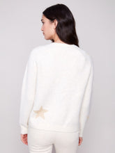 Load image into Gallery viewer, Star Jacquard Lurex Sweater

