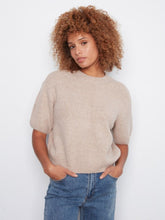 Load image into Gallery viewer, H. Latte Balloon Elbow Sleeve Knit Sweater
