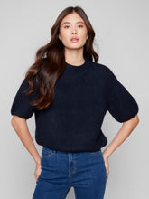 Load image into Gallery viewer, Moonlight Balloon Elbow Sleeve Knit Sweater
