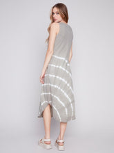 Load image into Gallery viewer, Celadon Printed Sleeveless Cotton Dress
