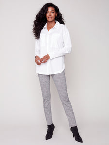 Loose Poplin Shirt