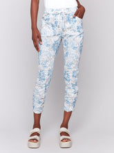 Load image into Gallery viewer, Coastal Printed Crinkle Jogger Pants
