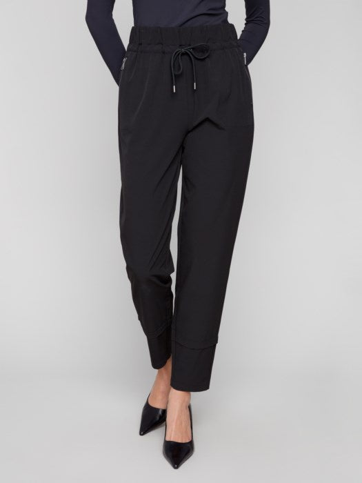 Black Techno Pants