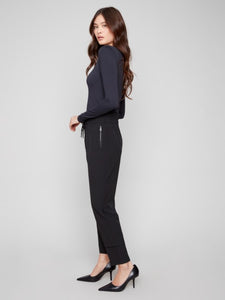 Black Techno Pants