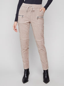 Almond Corduroy Jogger