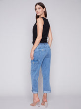 Load image into Gallery viewer, Chambray Canvas Cargo Pant

