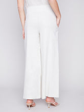 Load image into Gallery viewer, Natural Elastic Waist Linen-Blend Pull-On Pants
