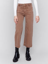 Load image into Gallery viewer, Truffle Patch Pocket Twill Pants
