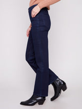 Load image into Gallery viewer, Blue Black Straight Leg Jean
