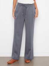 Load image into Gallery viewer, Graphite Soft Scuba Wide Leg Jogger Pants
