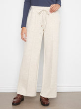 Load image into Gallery viewer, Cookie and Cream Soft Scuba Wide Leg Jogger Pants
