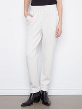 Load image into Gallery viewer, H. Light Grey Soft Scuba Slim Leg Jogger Pants
