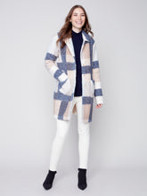 Load image into Gallery viewer, Plaid Snowflake Boucle Jacket
