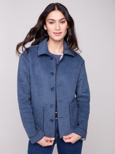 Moonlight Reversible Plaid Jacket