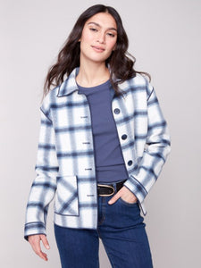 Moonlight Reversible Plaid Jacket