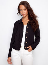 Load image into Gallery viewer, CB- Black Linen Blend Jacket
