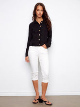 Load image into Gallery viewer, CB- Black Linen Blend Jacket
