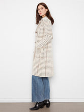 Load image into Gallery viewer, Aberdeen Long Plaid Knit Coatigan
