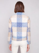 Load image into Gallery viewer, Oxford Plaid Bouclé Knit Short Coat
