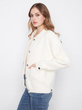 Load image into Gallery viewer, Ecru Soft Knit Jacket
