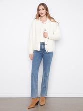 Load image into Gallery viewer, Ecru Soft Knit Jacket
