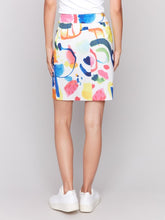 Load image into Gallery viewer, Abstract Printed Stretch Skort
