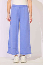 Load image into Gallery viewer, Baja Blue Cropped Wide Leg Pant
