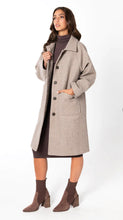 Load image into Gallery viewer, CM- Taupe Relaxed Over Coat
