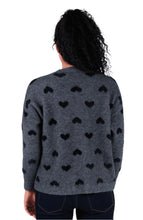 Load image into Gallery viewer, Fuzzy Heart Sweater
