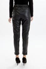 Load image into Gallery viewer, Erica Fitted Pleather Pant with Cuff
