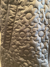 Load image into Gallery viewer, Black Floral Quilted Jacket
