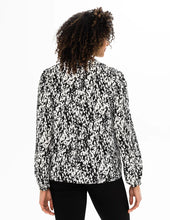 Load image into Gallery viewer, Printed Black Sketch Camo Blouse
