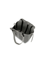 Load image into Gallery viewer, Knitty01 Milk Creme Black Tote Bag

