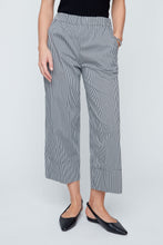 Load image into Gallery viewer, Black &amp; White Gingham Pull On Pant
