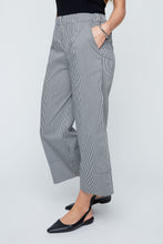 Load image into Gallery viewer, Black &amp; White Gingham Pull On Pant
