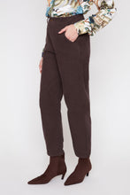Load image into Gallery viewer, Chocolate Corduroy Barrel Pant
