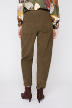 Load image into Gallery viewer, Khaki Corduroy Barrel Pant
