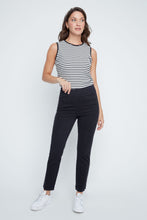 Load image into Gallery viewer, Black Pull On Stretch Pant
