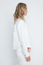 Load image into Gallery viewer, Creme Rounded Hem Jacket
