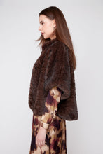 Load image into Gallery viewer, Chocolate Faux Fur Jacket
