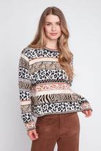Load image into Gallery viewer, Animal Printed Sweater
