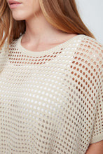 Load image into Gallery viewer, Gold Fishnet Tee
