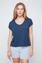 Load image into Gallery viewer, Indigo Knit Tee
