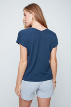 Load image into Gallery viewer, Indigo Knit Tee

