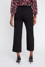 Load image into Gallery viewer, Black Ponte Cropped Pant
