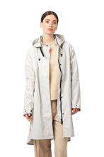 Load image into Gallery viewer, Rain 71 Midi-Length Raincoat in Milk Creme
