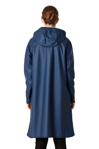 Rain71 Estate Blue Mid-Length Raincoat